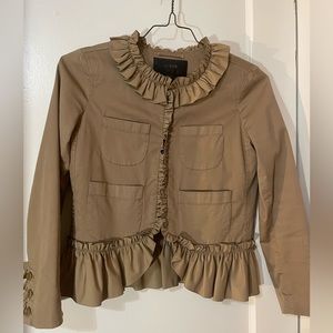 J-Crew Blazer in Khaki, Size 0
